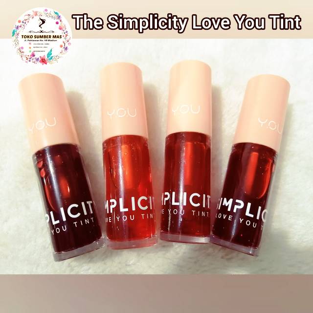 Simplicity lips tint Y.O.U Kosmetik