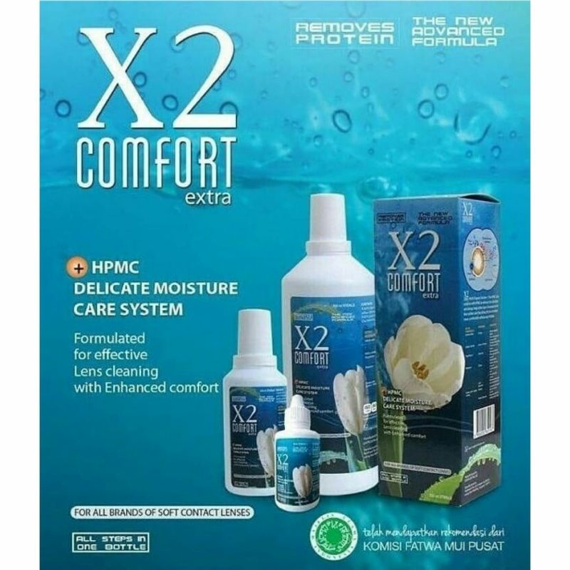 CAIRAN PEMBERSIH SOFTLENS X2 COMFORT EXTRA 500 ML