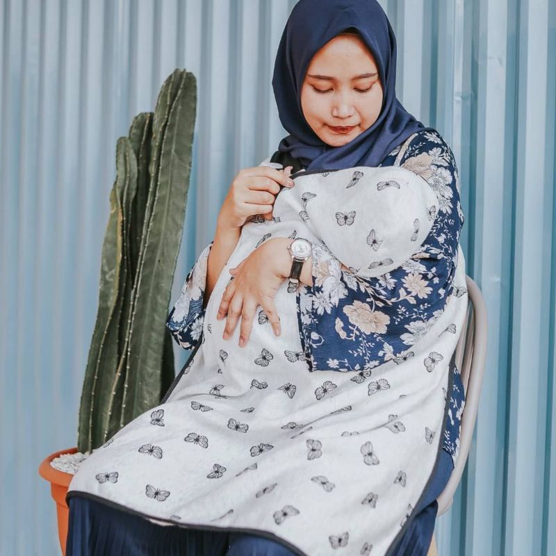 Blanket On The Go Elephas Selimut Gendong Bayi Anak Babycape hangat tebal