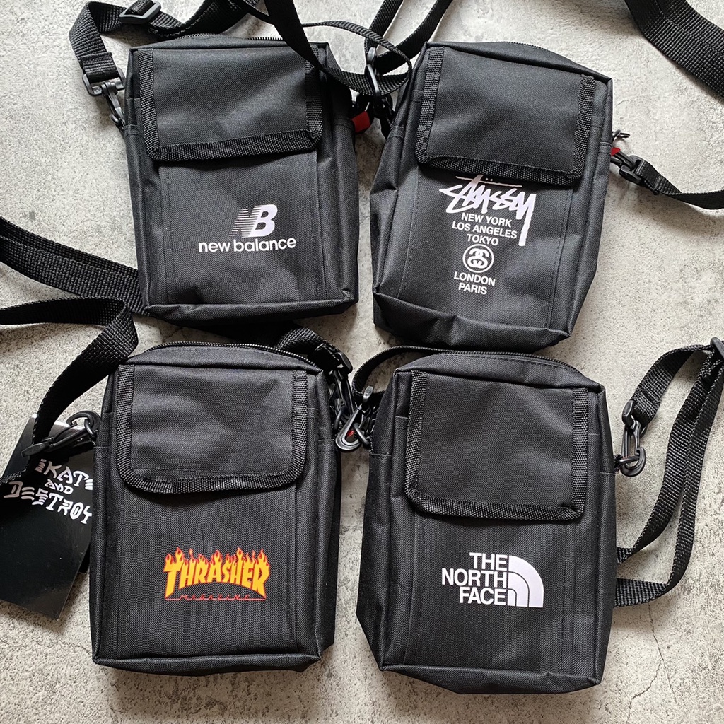 TAS SELEMPANG PRIA / TAS SELEMPANG WANITA / TAS TERMURAH / SLING BAG / stussy / trasher murah