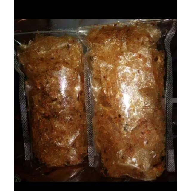 

Kripik kaca gurih pedas dan extra pedas