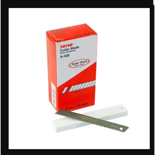 

Isi Cutter Kecil Joyko A-100 Refill pisau kater