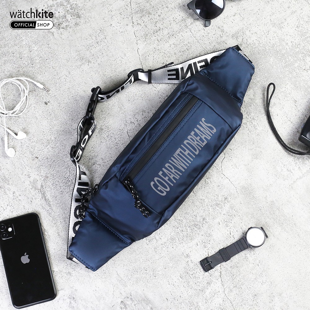 YIPINU YQM-D Tas Selempang Pria Wanita Waistbag Waterproof WATCHKITE WKOS