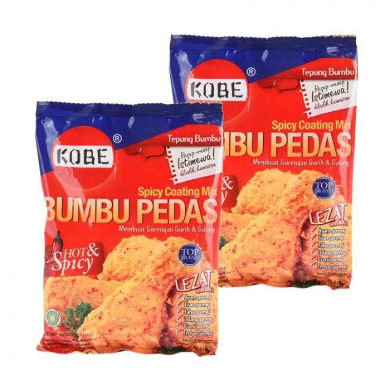 Kobe tepung bumbu pedas 75gr