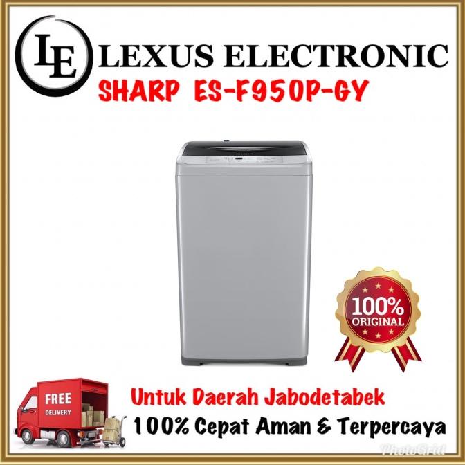 SHARP MESIN CUCI 1 TABUNG | ES-F950P-GY | ES-F950P | F950P