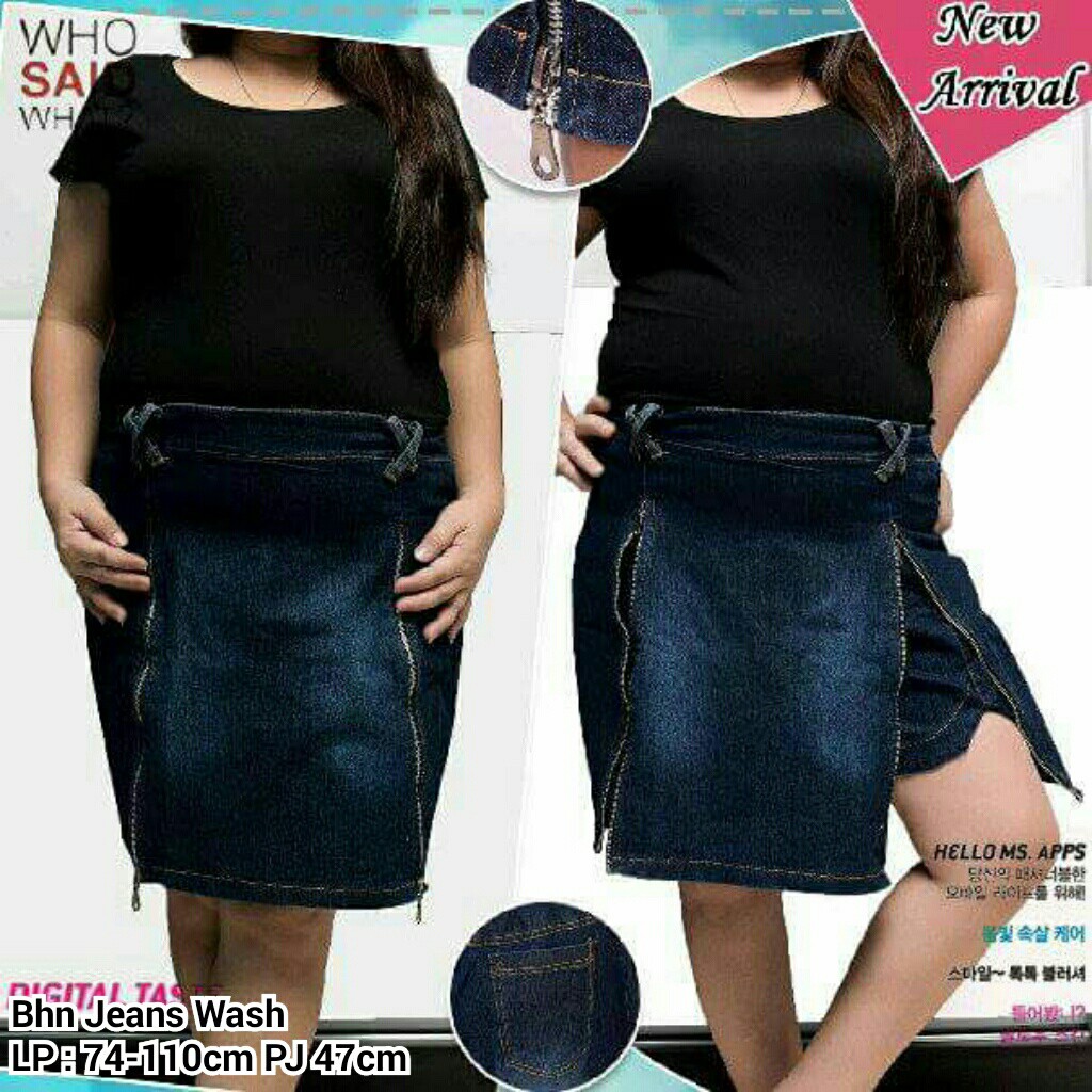 SB Collection Celana Pendek Adoria Jumbo Jeans Wanita