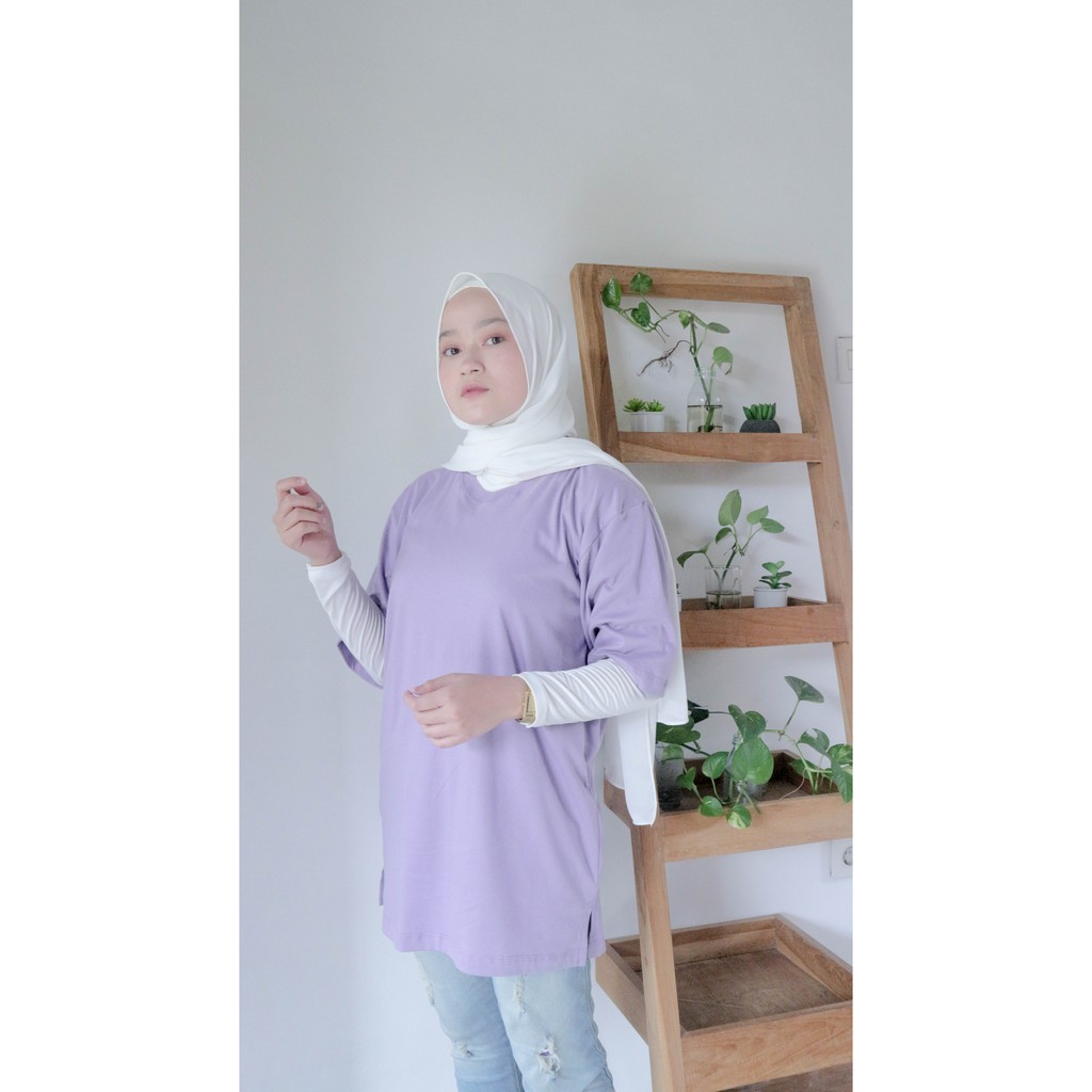 T-shirt Oversize c/ Basic t-shirt / Kaos polos / oversize polos/ oversize basic / oversize premium