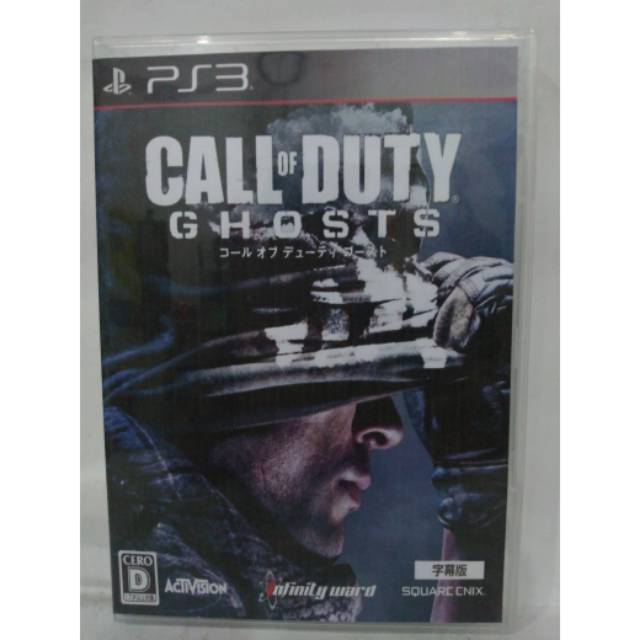BD CD KASET ORIGINAL PS3 CALL OF DUTY Ghost Jpn BAHASA JEPANG