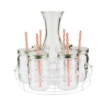 Appetite Mason Set Teko & Gelas 7 Pcs