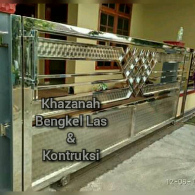 Pagar Rumah Stainless Minimalis Shopee Indonesia