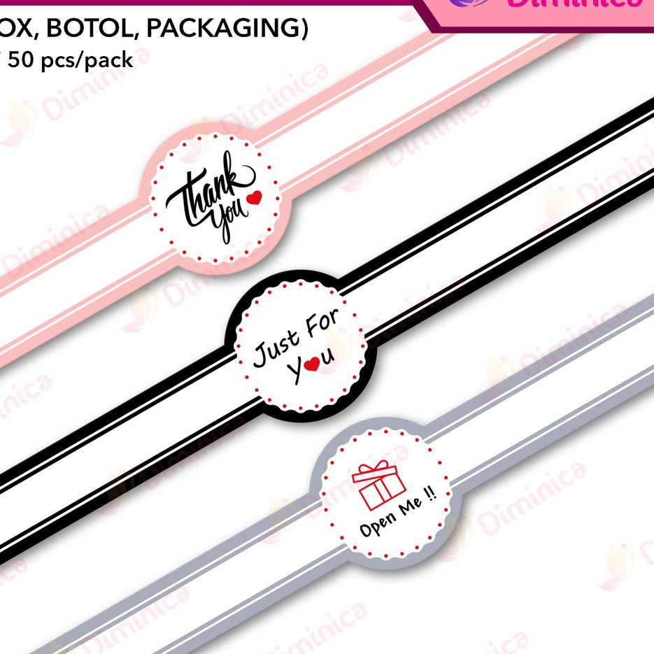 

[KODE PRODUK EPKOE3880] Sticker Label Makanan,Sticker Tutup Botol, Stiker Box Kue, Stiker Ucapan,Sticker Hampers