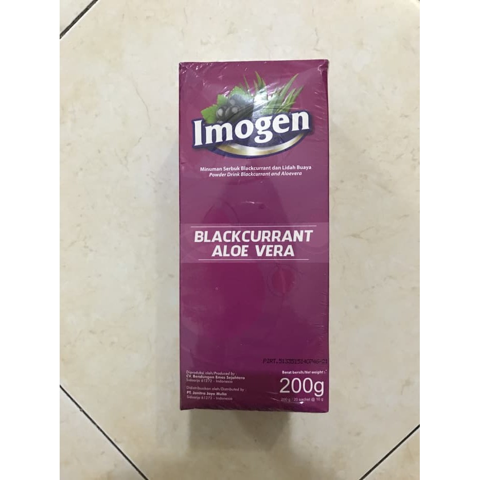 Baru IMOGEN BLACKCURRANT Berkualitas