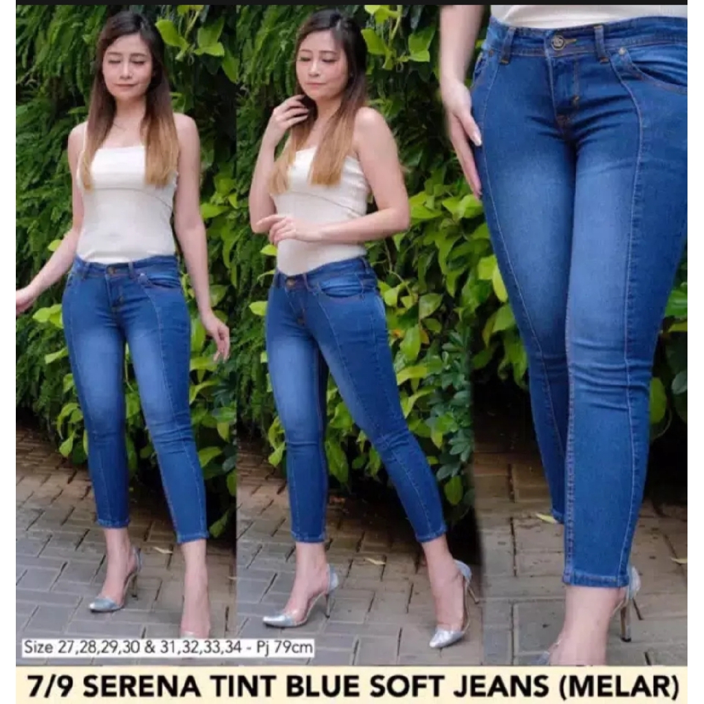 KOI-CELANA JEANS SERENA3 LINE3 3WARNA