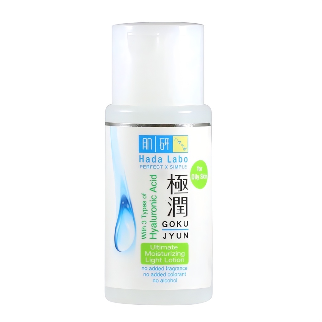 Hada Labo Gokujyun Ultimate Moisturizing Light Lotion (for Oily Skin) 100ml / Toner Wajah Hada Labo