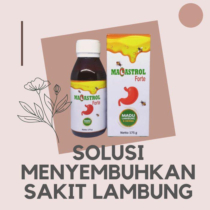 Obat Herbal Lambung Maag Asam Lambung Madu Magastrol Forte