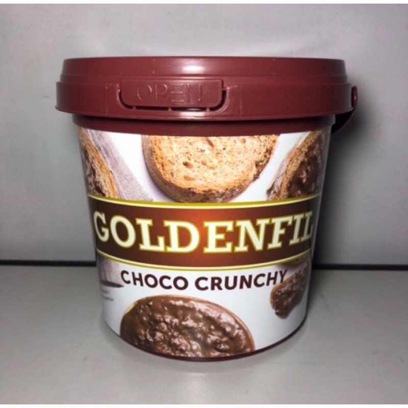 

Selai goldenfil cokelat choco crunchy / saus manis 1 kg