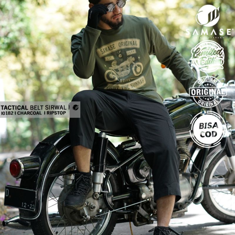 SAMASE Sirwal Tactical Cargo I0182P | Celana Pria