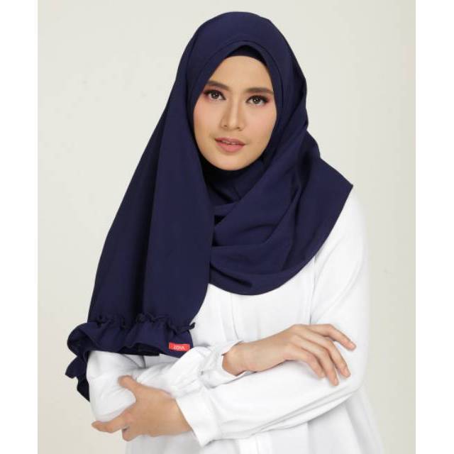 Jilbab Instan Segiempat Zoya Amarylis Instan Scraf | Hijab Segiempat Instan Zoya