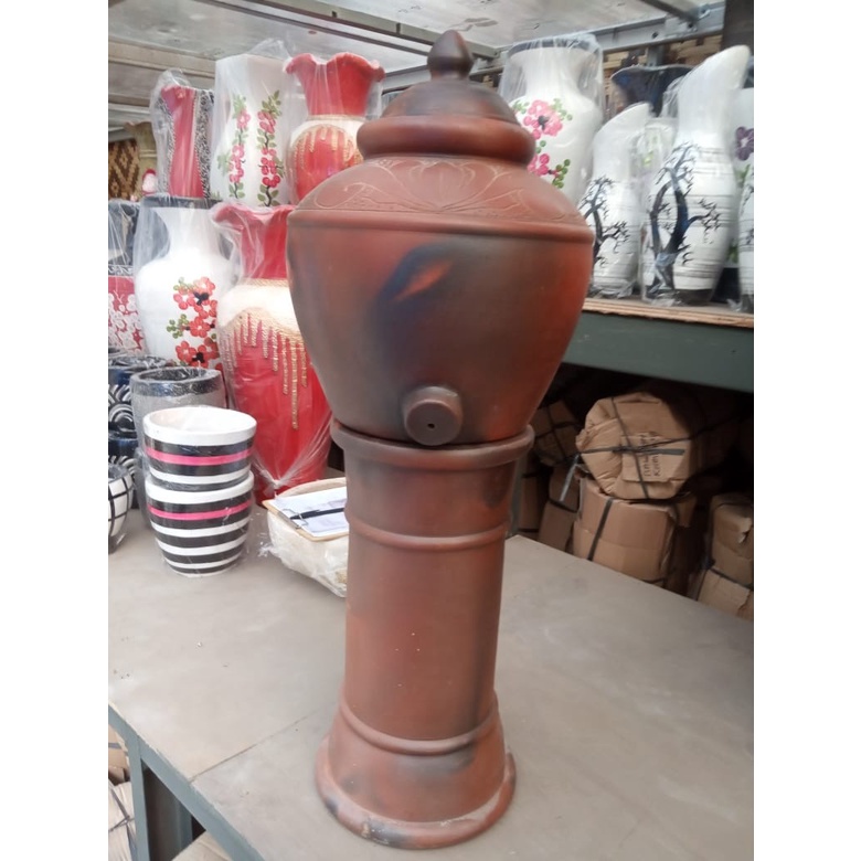 Batu Alam Washtafel Coklat