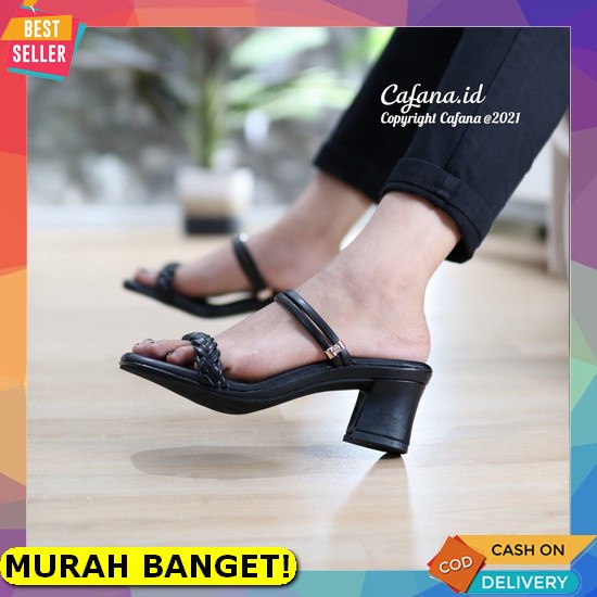 Sandal Hak Hils Import Wanita Sendal High Heels Andin Tali Belakang Mk 01 Tokoarif17 263 Sandal Wani
