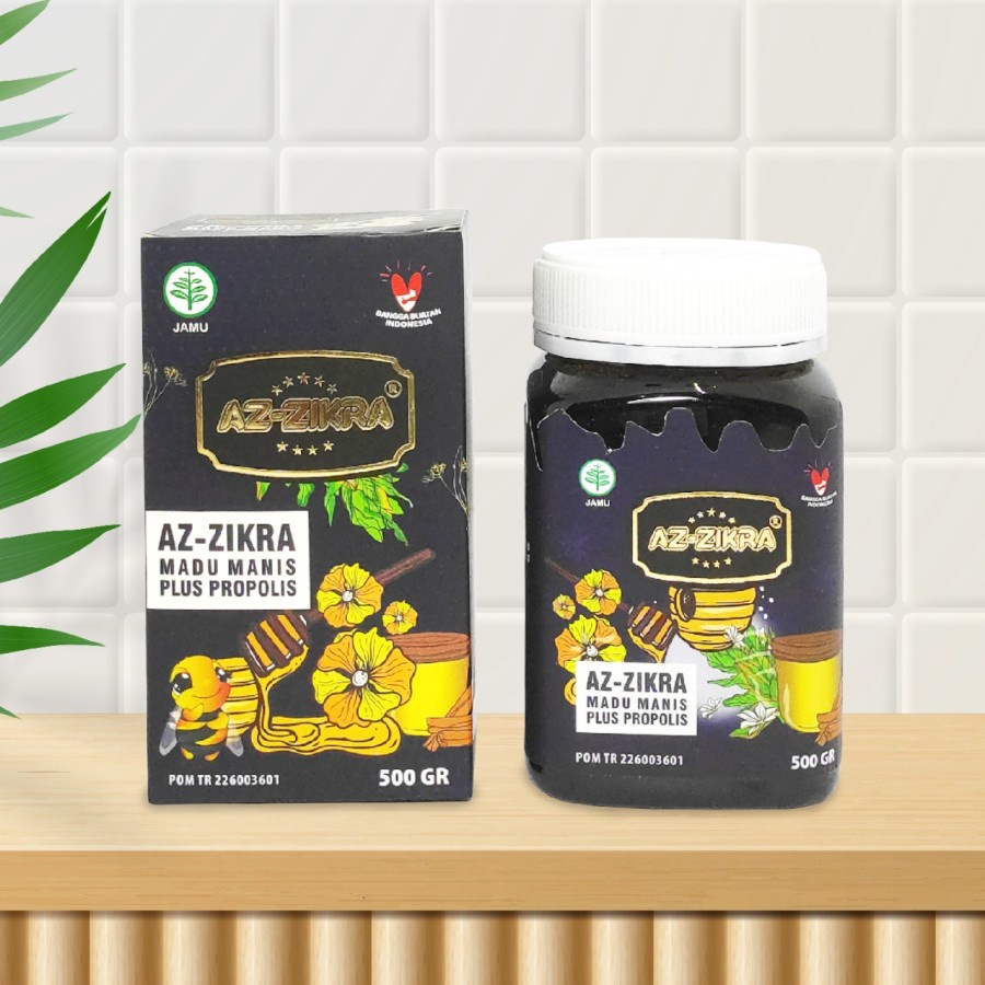 

Madu Az-zikra Hutan Super - rasa manis 500gr Asli Kemasan baru Premium