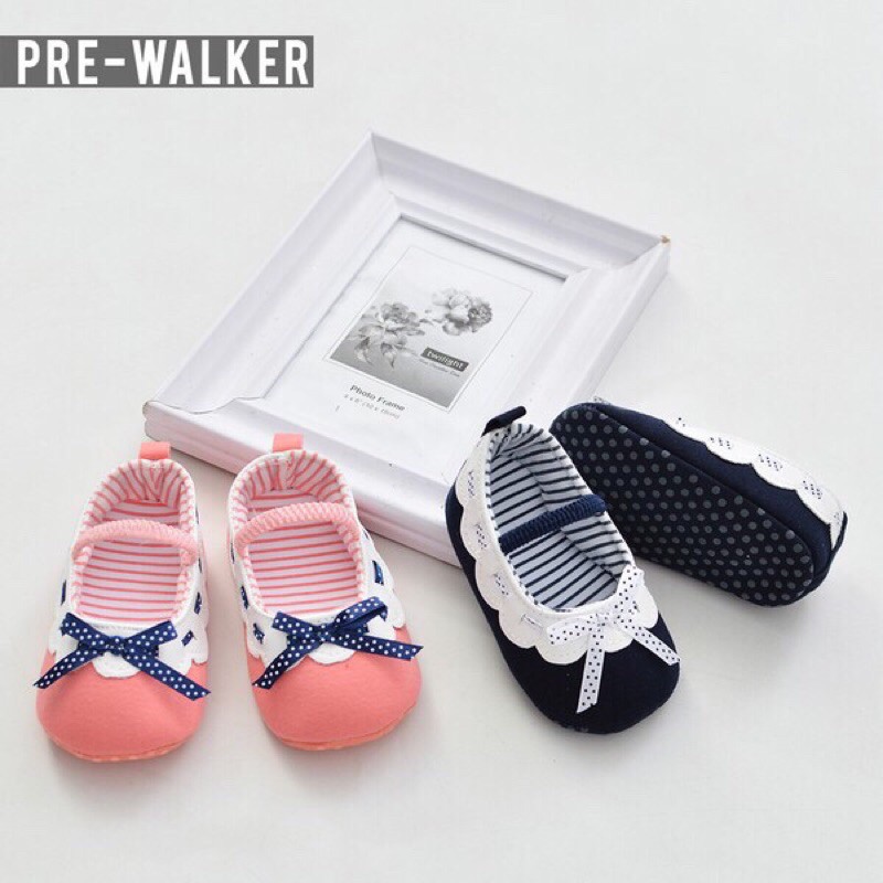 MB01 Sepatu Prewalker Bayi 0-18m Girly