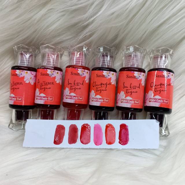JU PER 6.PCS / LIP TINT SASIMI CANDY ANTUM S1928