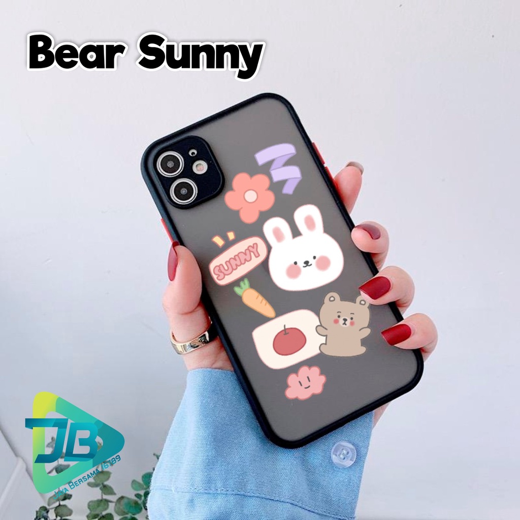 SOFTCASE DOVE BEAR SUNNY OPPO VIVO SAMSUNG XIAOMI REALME IPHONE ALL TYPE JB4914