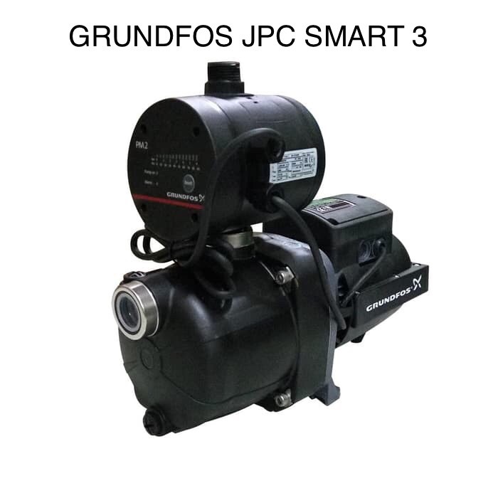 GRUNDFOS JPC SMART 3 pompa air semi jet booster dorong pm 2 otomatis