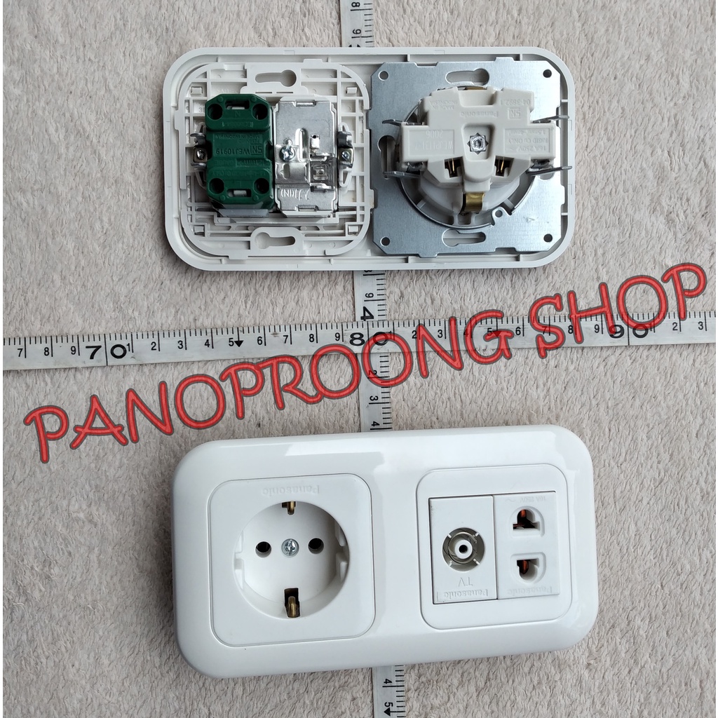 STOP KONTAK ARDE + STOP TV + STOP KONTAK GEPENG IB PANASONIC