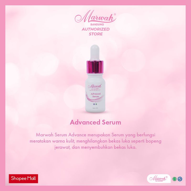 Serum advanced| untuk kulit bopeng