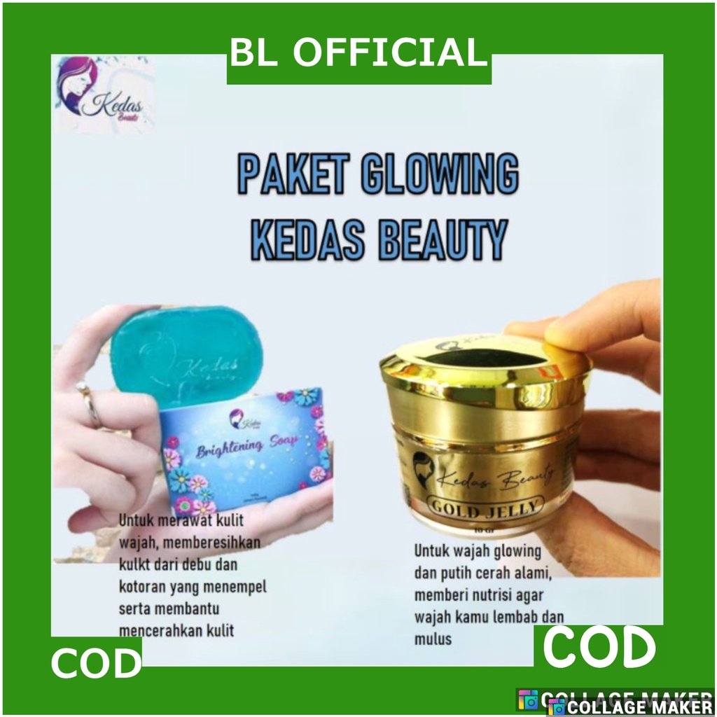 Promo Sabun Kedas Beauty 100% Original (COD dan Free Ongkir&amp;Free Gift) KEDAS SOAP