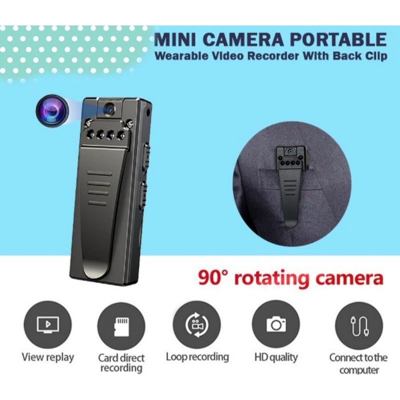 Kamera/Camera/Spy cam with voice/mini cam clip spy cam/READY