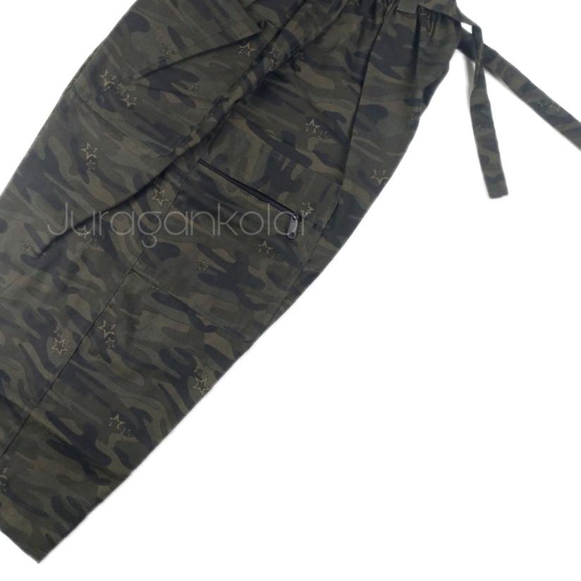 ➽ Celana Sirwal Cargo Loreng TALI Jumbo ➸