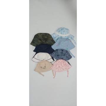 Size 0, 3 bulan. Topi Hat, Kupluk Beanie Anak Bayi - Carter's, Janie & J*ck, Polo Ralph Laure*-3