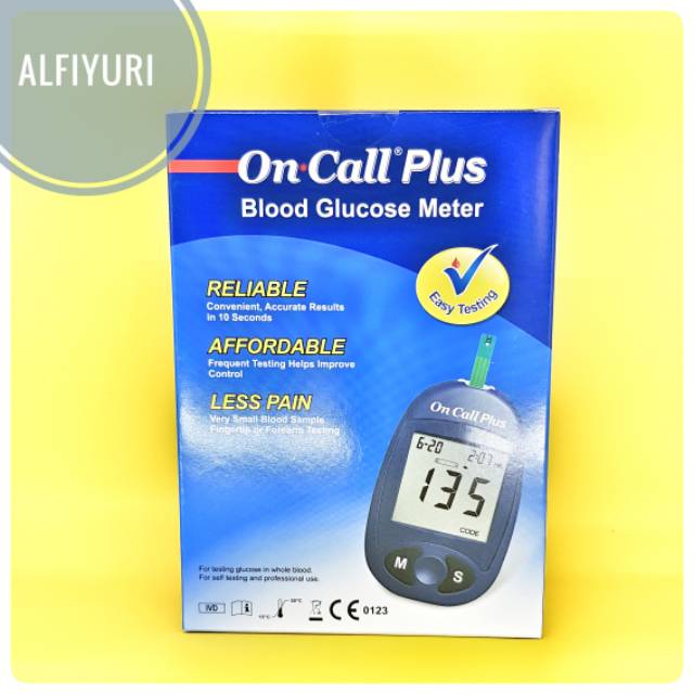Alat on call plus / alat cek gula darah / alat on call EZ II