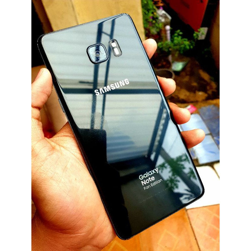 Samsung Galaxy Note Fan Edition (Note FE) Black Onyx Fullset ex. Garansi RESMI SEIN
