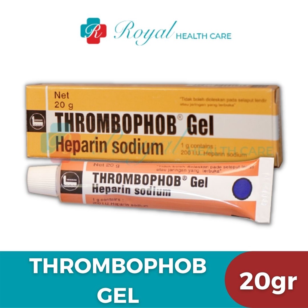 Thrombophop gel 20 gram Meringankan Cidera dan Pembekuan Darah