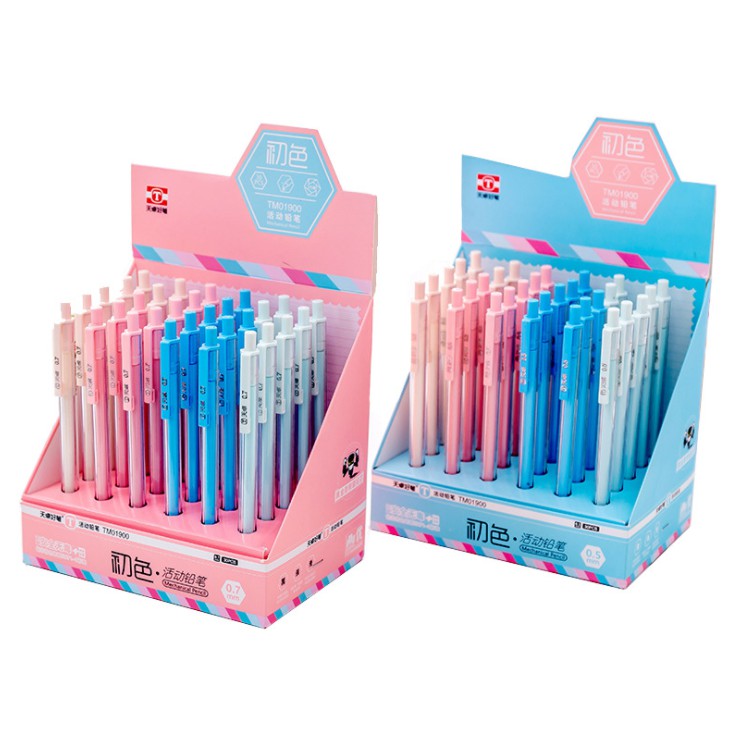 

J2 - Pensil mekanik polos 0.7mm unik lucu ja