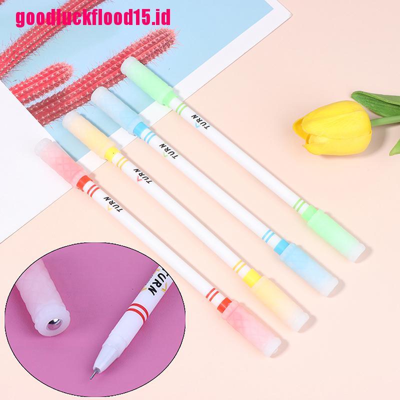 {LUCKID}Creative Erasable Gel Pen 0.5mm Funny Rotating Pen Spinning Gaming Pens for Kids