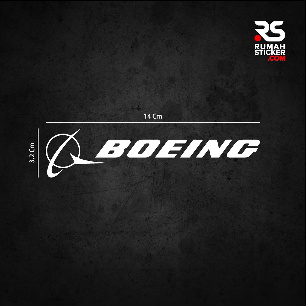 

STICKER STIKER CUTTING LOGO BOEING