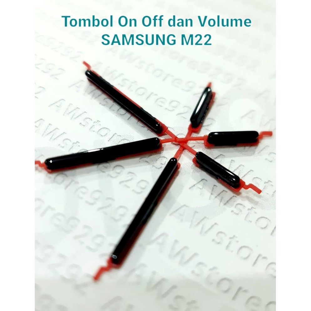 Tombol Power On Off dan Volume Luar SAMSUNG M22