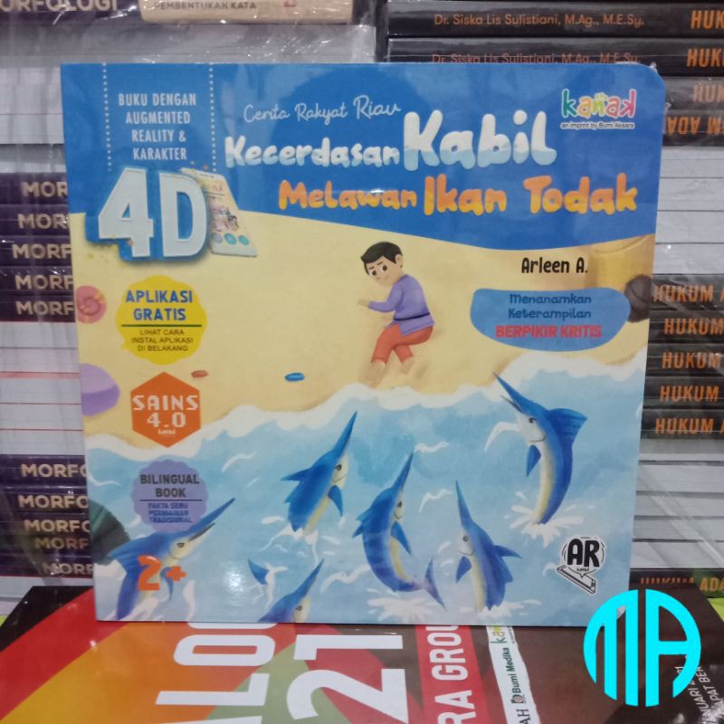 Cerita Rakyat Riau : Kecerdasan Kabil Melawan Ikan Todak