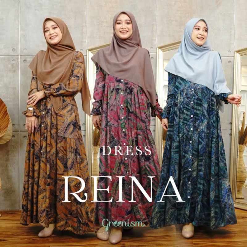 [ALL VARIANT] REINA DRESS by GREENISM