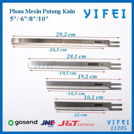 Pisau Mesin Gunting Potong Lurus / Straight Knife YIFEI-11305