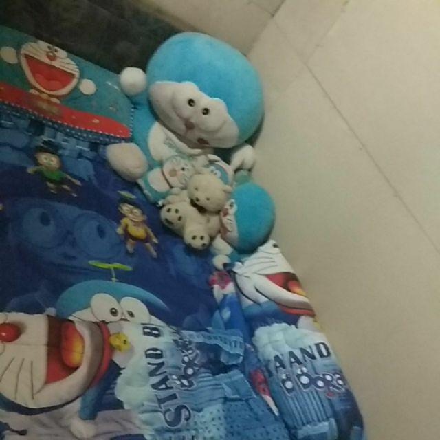 Fata - Bed Cover Set Motif New Doraemon Ukuran 120x200
