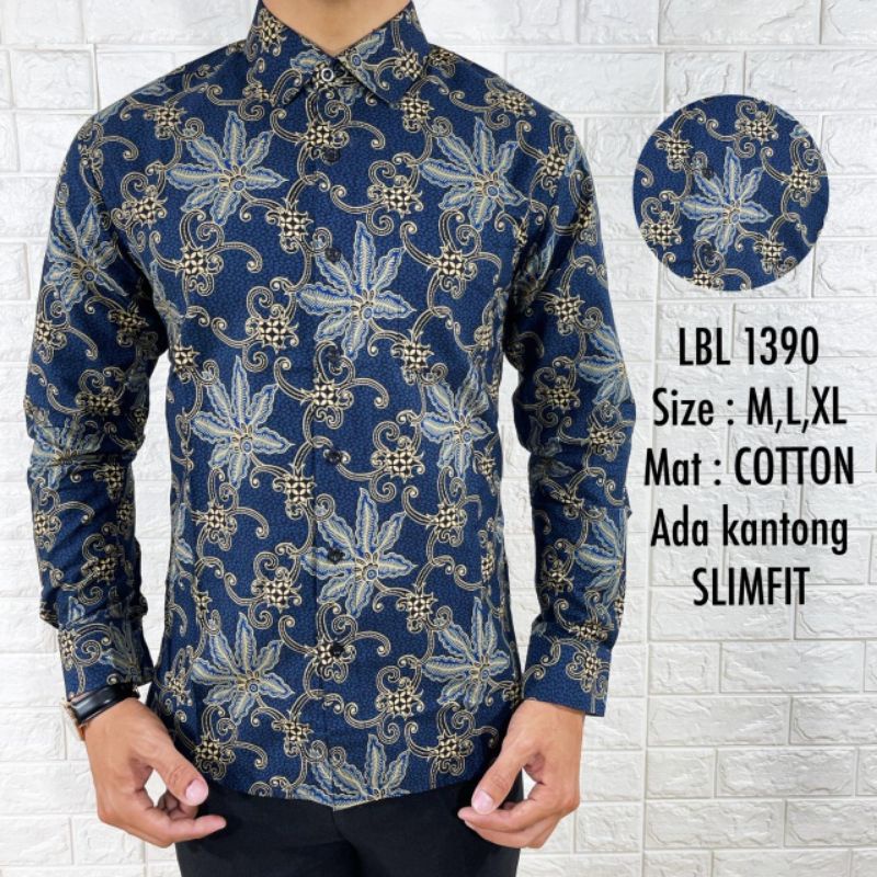 Baju batik modern kualitas premium