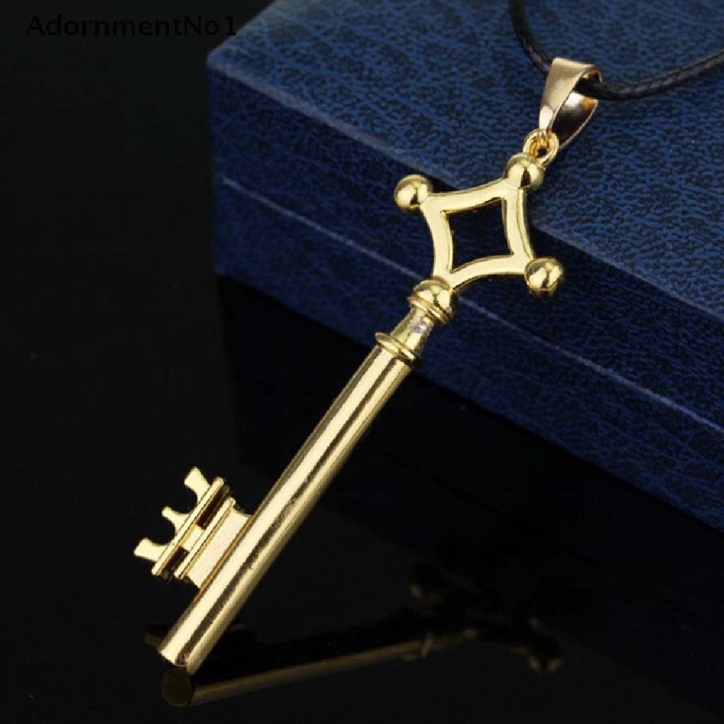 [AdornmentNo1] 1pc Attack On Titan Necklace Pendant Fashion Vintage Retro Anime Jewelry [new]