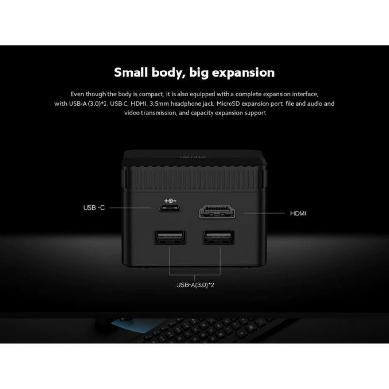 Mini PC Chuwi Larkbox PRO 4K Gemini Lake J4125 6GB/128GB Windows 10