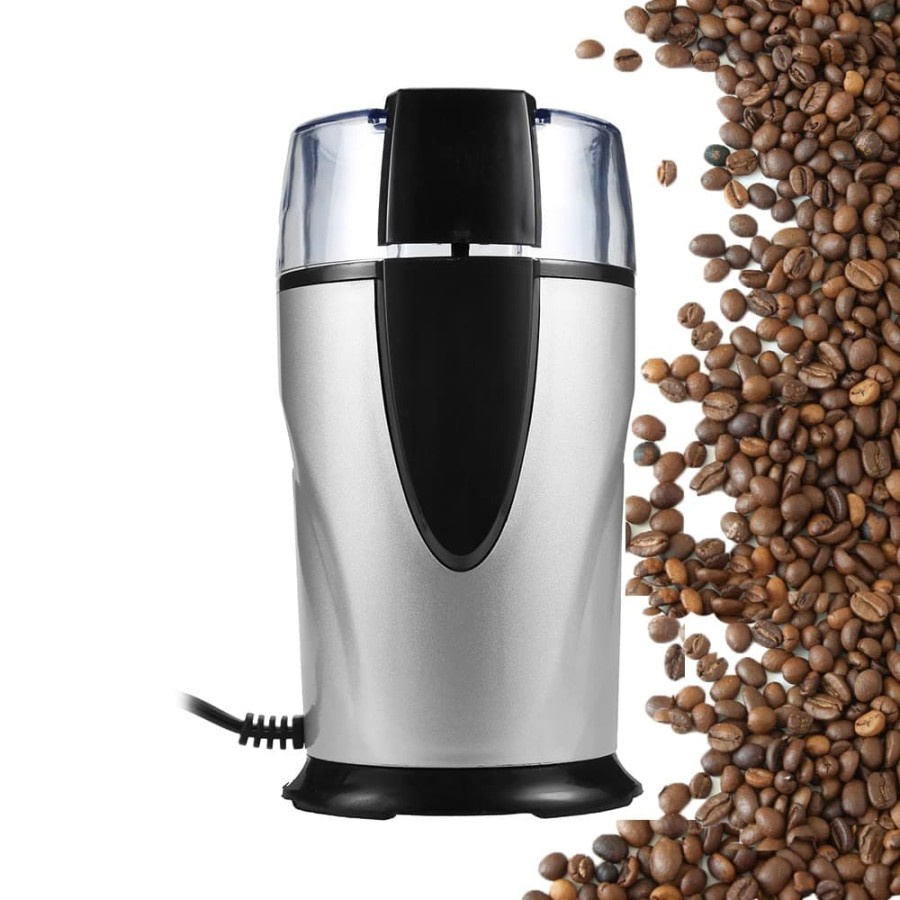 NVsport Grinder Kopi Elektrik Pembuat Coffee Maker Alat Penggiling Kopi Gilingan Penghalus Blender Bumbu Dapur Mini